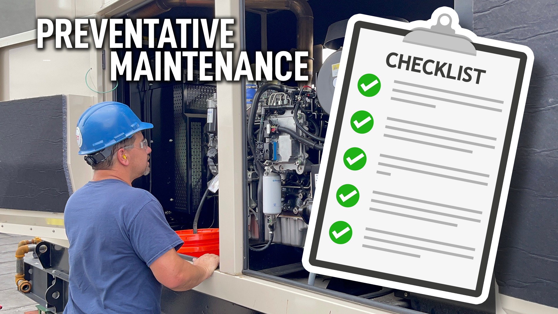Maintenance Protocol for Industrial Generators
